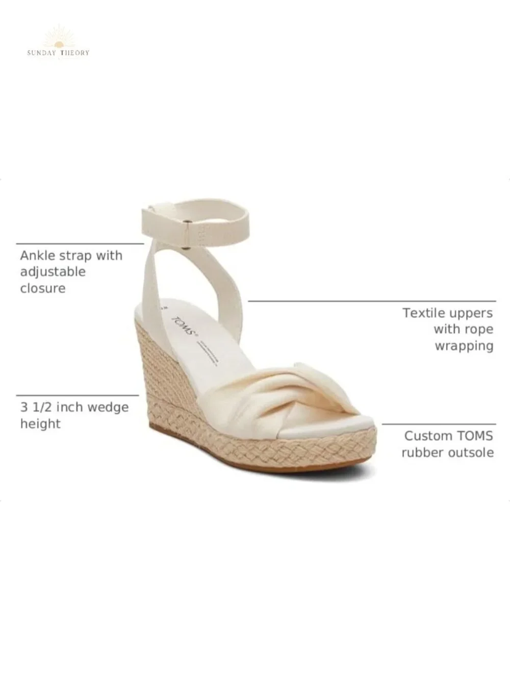 N/A twist espadrille